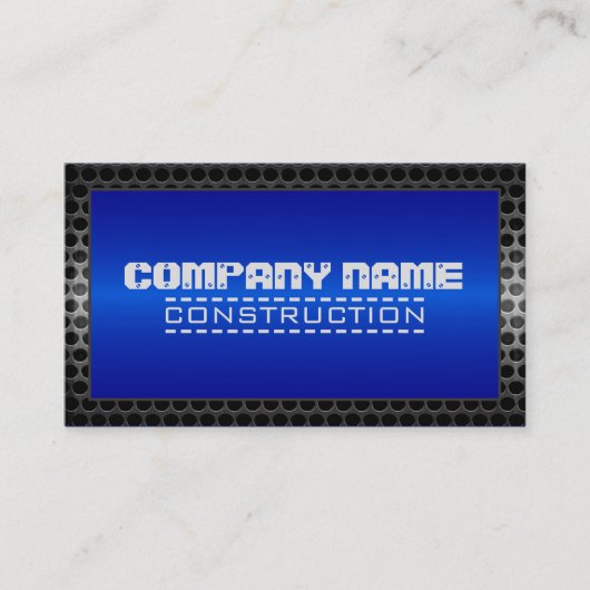 Metalen grensbouw Elegant Steel Kijk #56 Visitekaartje (Voorkant)