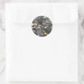 Metalen knoppen ronde sticker (Tas)
