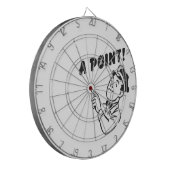 metalen kooi, punt dartbord (Voorkant Links)
