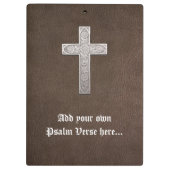  metalen kruis klembord (Achterkant)