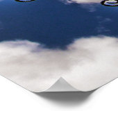 Metalen kunst @ regenboogserver 2009 Afdrukken/Pos Poster (Hoek)