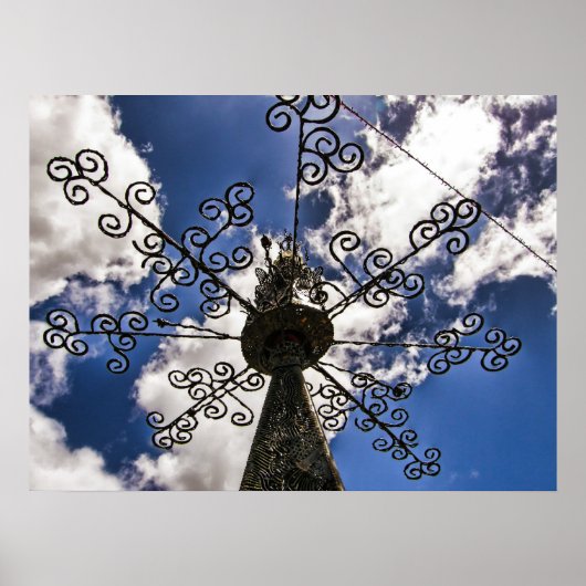 Metalen kunst @ regenboogserver 2009 Afdrukken/Pos Poster (Voorkant)