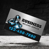 Metalen lassen & fabricage Blue Welder Visitekaartje