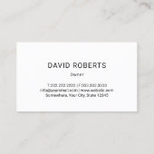 Metalen lassen & fabricage Service Lasser Visitekaartje (Achterkant)