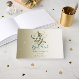 Metalen Libel Trouwdag Gastboek Gastenboek