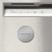 Metalen Look aangepaste magneet (Insitu (Vaatwasser))