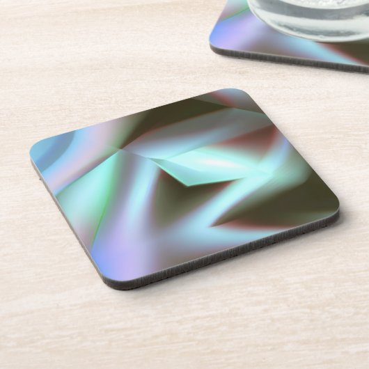 Metalen look bier onderzetter (Linkerzijde)