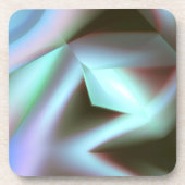 Metalen look bier onderzetter (Voorkant)