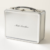 Metalen Lunchbox (Voorkant)