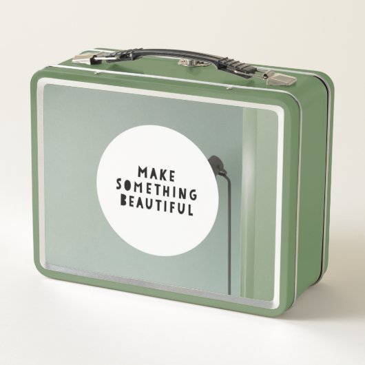 Metalen Lunchbox (Achterkant)