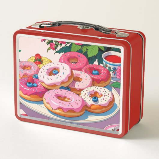 Metalen Lunchbox (Achterkant)