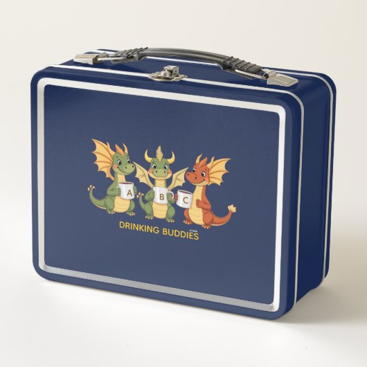 Metalen Lunchbox (Voorkant)