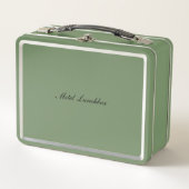 Metalen Lunchbox (Voorkant)