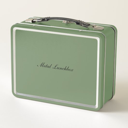 Metalen Lunchbox (Achterkant)