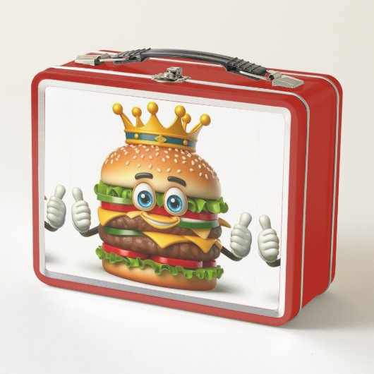 metalen lunchbox (Voorkant)