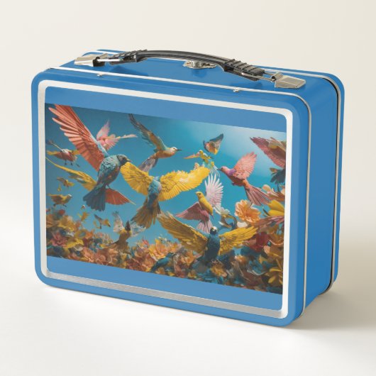 Metalen Lunchbox (Achterkant)
