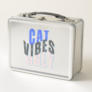 Metalen Lunchbox - Alleen Katvibes