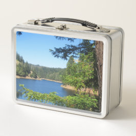 Metalen Lunchbox Alpine Lake Fairfax Californië