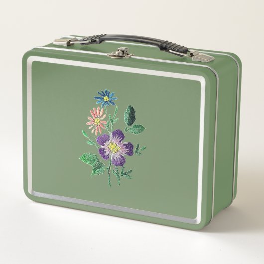 Metalen Lunchbox ART&DESIGN STIJLEN (Voorkant)