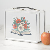 Metalen lunchbox boek (In situ)