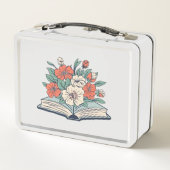 Metalen lunchbox boek (Achterkant)