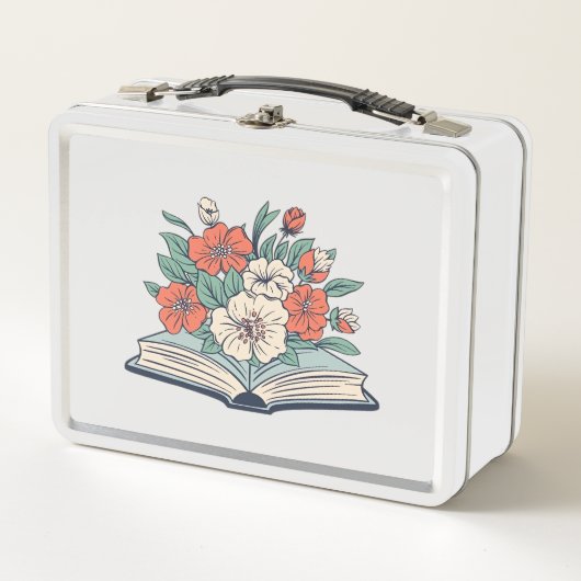 Metalen lunchbox boek (Voorkant)