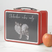 Metalen Lunchbox Chihuahua Vibes (In situ)