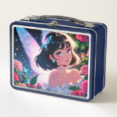Metalen lunchbox/cosmetica doos (Voorkant)