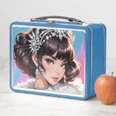 Metalen lunchbox/cosmetica doos (In situ)