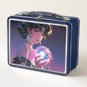Metalen lunchbox/cosmetica doos (Voorkant)