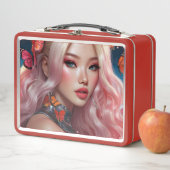 Metalen lunchbox/cosmetica doos (In situ)