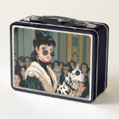Metalen lunchbox/cosmetica doos  (Achterkant)