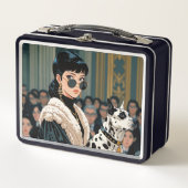 Metalen lunchbox/cosmetica doos  (Voorkant)