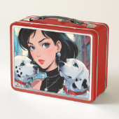 Metalen lunchbox/cosmeticadoos (Achterkant)