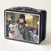 Metalen lunchbox/cosmeticadoos (Voorkant)