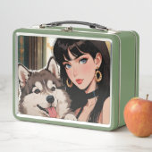 Metalen lunchbox/cosmeticadoos (In situ)