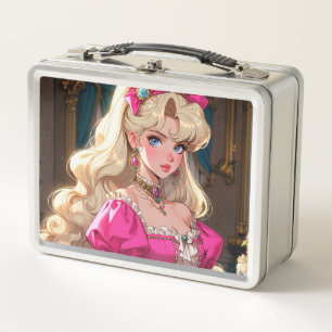 Metalen lunchbox/cosmeticadoos