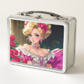 Metalen lunchbox/cosmeticadoos (Voorkant)