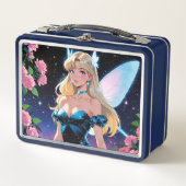 Metalen lunchbox/cosmeticadoos (Voorkant)
