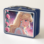 Metalen lunchbox/cosmeticadoos (Voorkant)