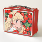 Metalen lunchbox/cosmetische doos (Voorkant)