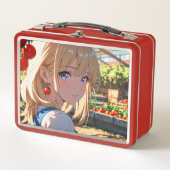 Metalen lunchbox/cosmetische doos (Voorkant)