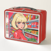 Metalen lunchbox/cosmetische doos (Voorkant)
