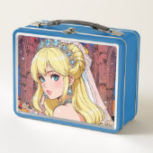 Metalen lunchbox/cosmetische doos (Voorkant)