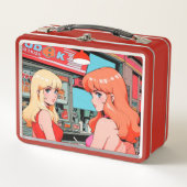 Metalen lunchbox/cosmetische doos (Voorkant)