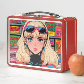 Metalen lunchbox/cosmetische doos (In situ)