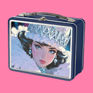 Metalen lunchbox (cosmetische doos)