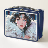 Metalen lunchbox (cosmetische doos) (Voorkant)