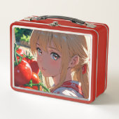 Metalen lunchbox/cosmetische doos (Voorkant)