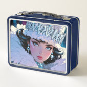 Metalen lunchbox (cosmetische doos) (Achterkant)